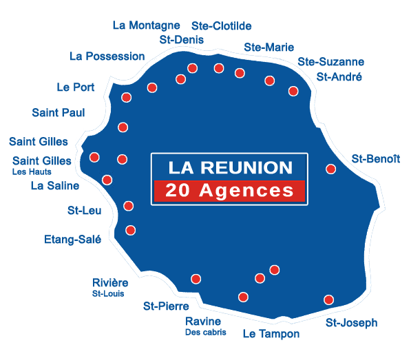 Agences immobilières à la Réunion