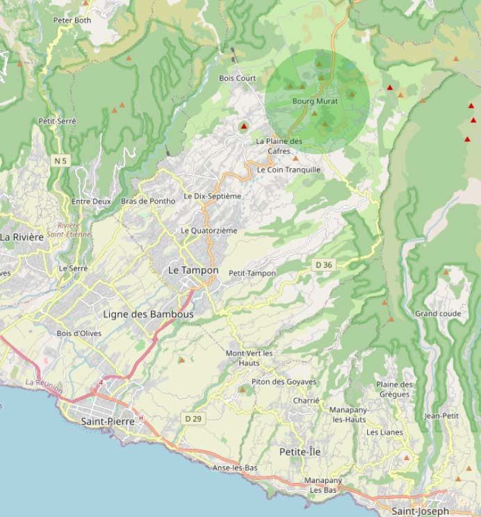 Bourg-Murat: La route du volcan.