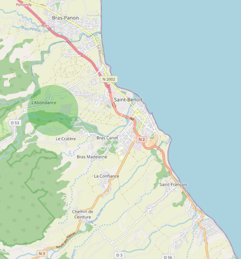 Secteur Abondance - Îlet Bethléem : Un secteur rural