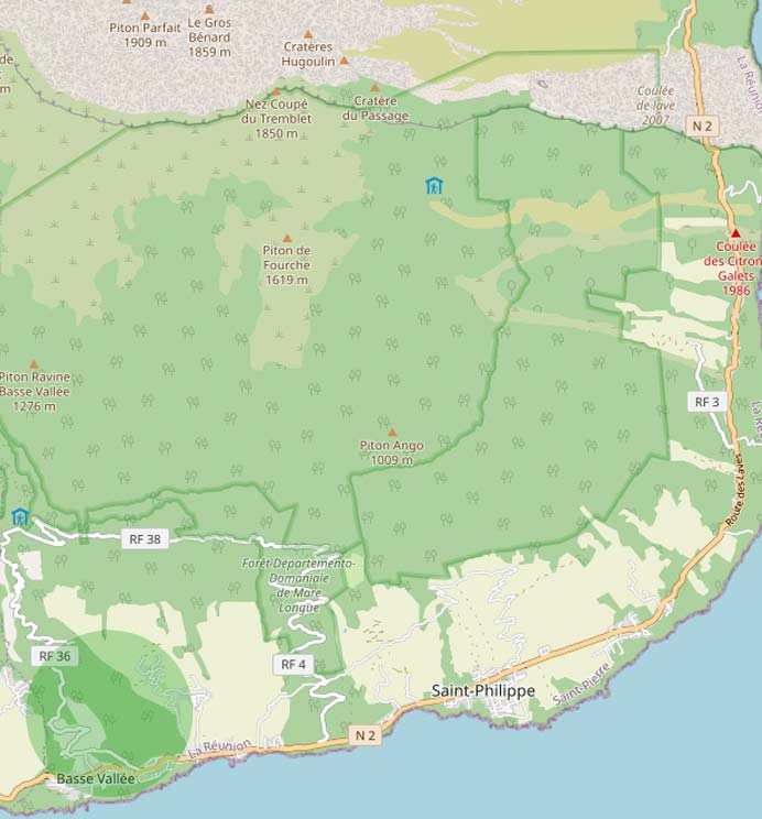 Les quartiers de Baril et Basse-Vallée à Saint Philippe immobilier