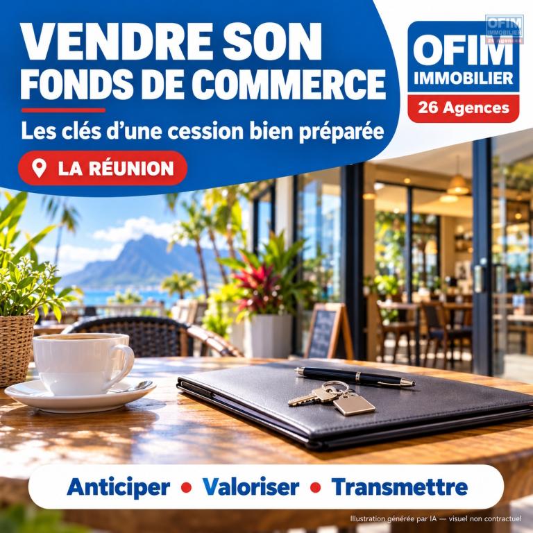 Cession de fonds de commerce à La Réunion : bien préparer sa vente