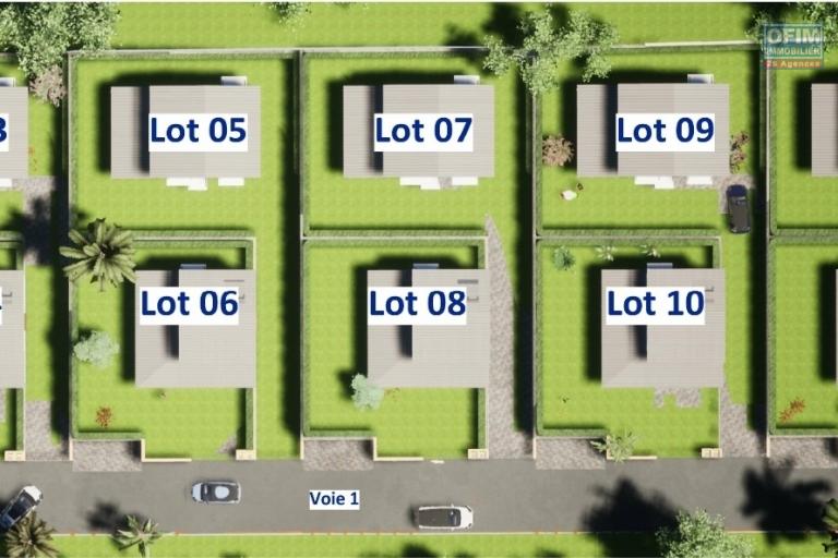 8 Villas 4 pièces en construction (VEFA) centre ville de Piton st Leu