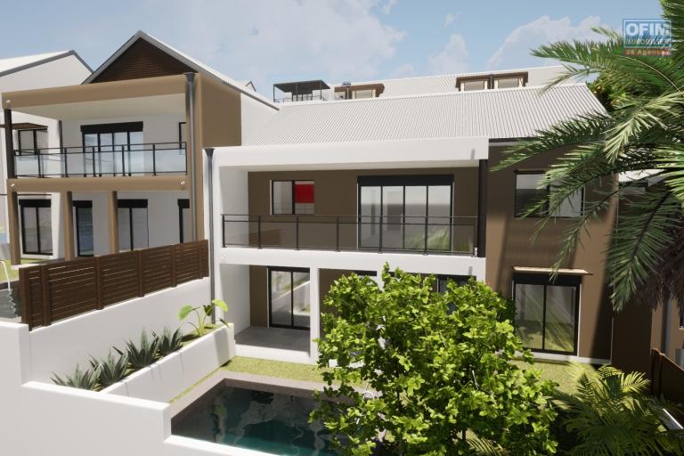 A vendre appartement neuf de type 2 avec terrasse vue mer à St-Paul Fleurimont. - Domaine du Rocher
