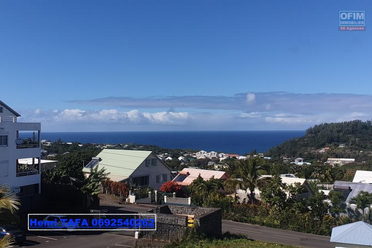 Appt. T2 de 54,65 m2 avec vue mer et terrasse (Henri TAFA 0692540262)
