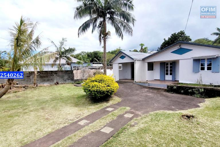 Maison de type F4 de 110,54 m2, jardin