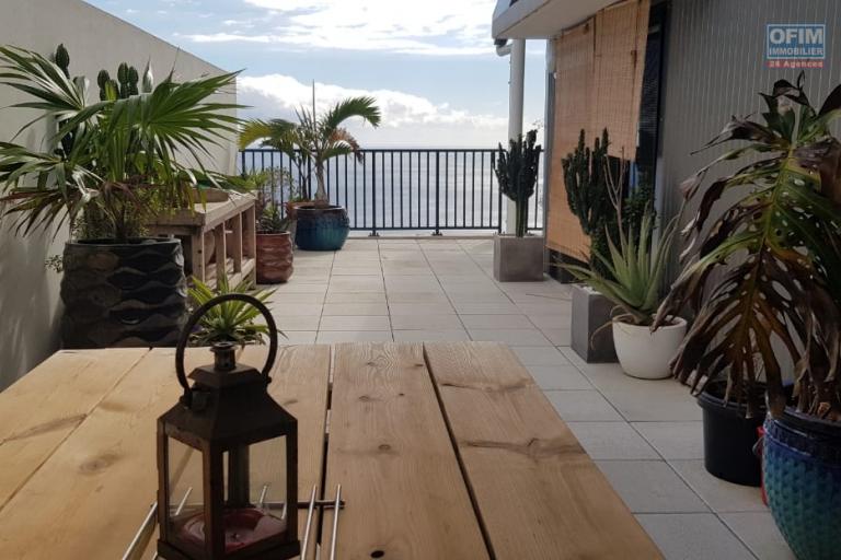 A louer bel appartement T4 avec vue mer  à Saint Leu - Belle-terrasse-st-Leu
