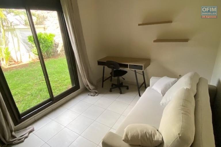 A louer T3 meublé à l'année avec  grand jardin et piscine commune, Residence les jardins de Magalli,à La Montagne,