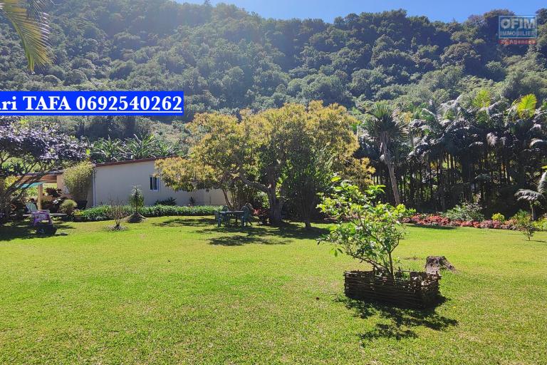 Maison F5 de 80 m2 sur terrain agricole de 2.456 m2 (Henri TAFA 0692540262).