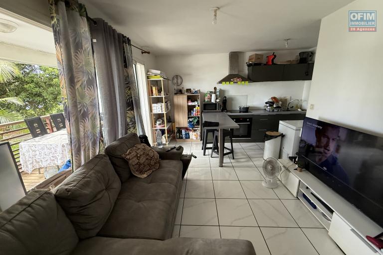 Appartement T2 de 49,54 m2 au RDC de la résidence Fleurs de Canne.