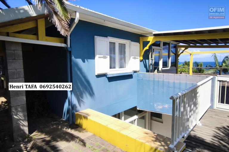 Villa de 179,45 m2, face à la mer (Henri TAFA 0692540262)