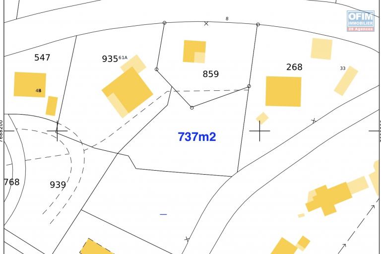 Terrain à vendre à La Montagne au PK 10