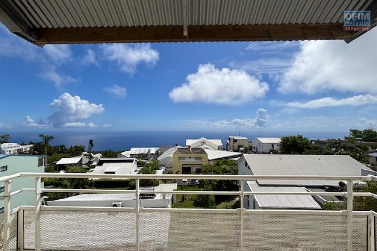 En vente appartement T2 plein centre de La Montagne avec belle vue mer