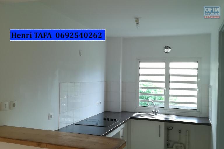 A vendre appartement de type T2 avec jardin privatif et terrasse &agrave; Saint-Joseph