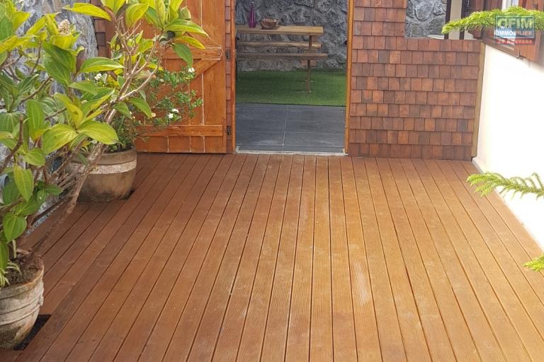 A louer villa F3 meublée à La Chaloupe St Leu