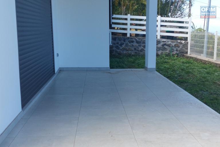 A louer à Saint Leu villa F4 neuve
