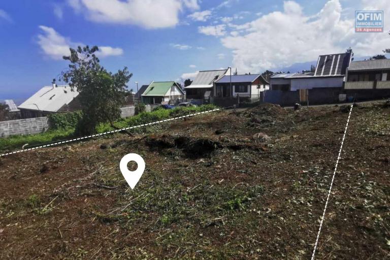 Terrain Constructible de 376 m²  A VENDRE à 109000€ – Impasse de Monaco, Tampon 19ème