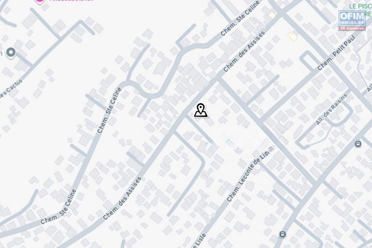 À vendre – Ensemble immobilier de deux T4 et un T2 sur terrain de 1 000 m² à la Ravine des Cabris