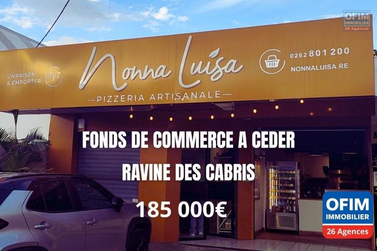À vendre – Fonds de commerce Nonna Luisa : Pizzeria, Pâtes, Sandwich, Salades, Desserts à emporter ou sur place - Ravines des Cabris - Saint-Pierre