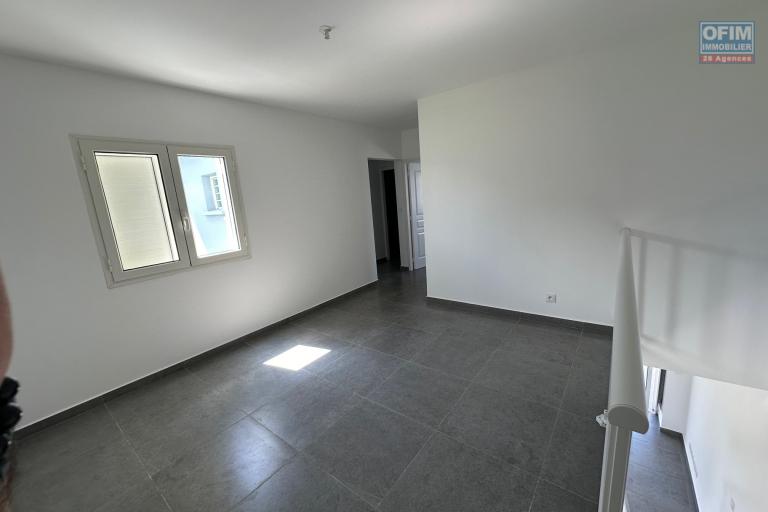 A louer jolie villa neuve Jumelée de type T4 à proximité immédiat du centre ville de Bras-Panon