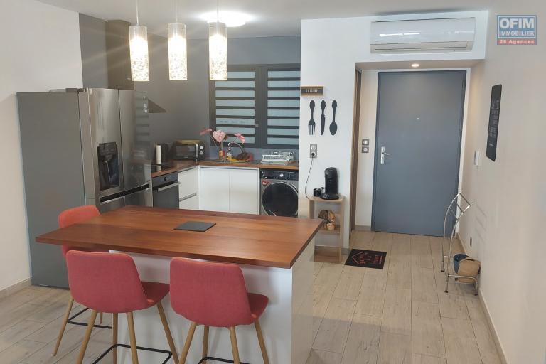 A louer à Saint Leu  très bel appartement T3 meublé proche du lagon