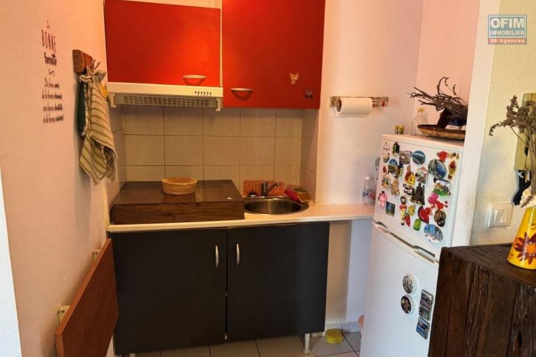 A vendre joli appartement F2 avec v&eacute;randa face au parc de la Trinit&eacute; - St Denis