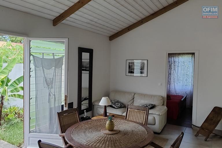 Magnifique maison bois de type F3+ plain pied, petite vue mer, bassins naturels, 470 m&sup2; de terrain