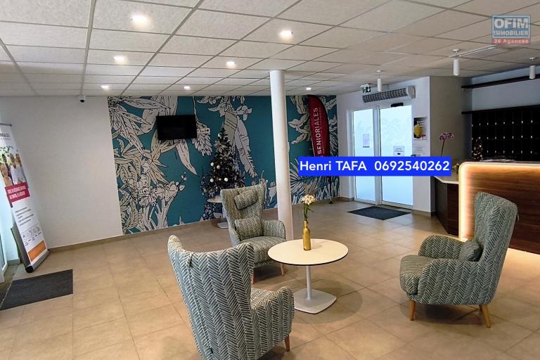 Bel appartement T3 avec jardin dans une r&eacute;sidence s&eacute;niors de haute qualit&eacute;