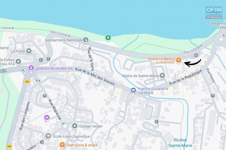 &Agrave; VENDRE 39500&euro; &ndash; Fonds de commerce SNACK &laquo; Le Berty&rsquo;s &raquo; &agrave; Sainte-Marie (974)