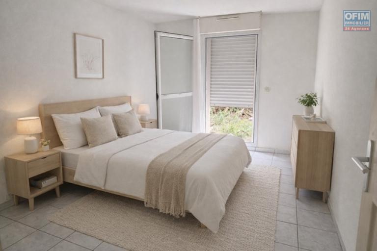 A vendre grand T2 avec jardin dans la residence les huppes de bourbon &agrave; La Montagne