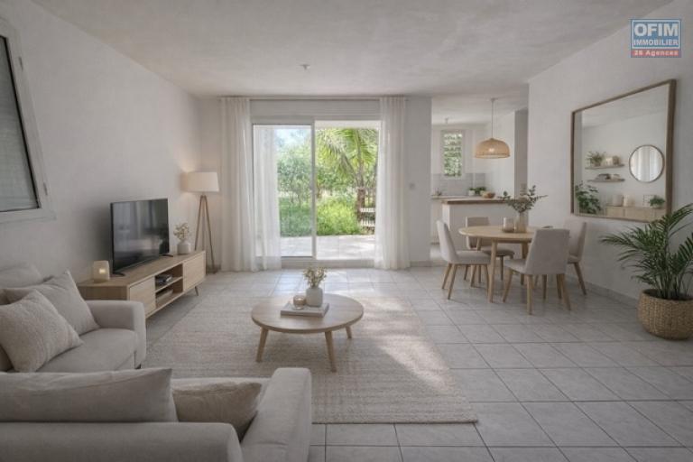 A vendre grand T2 avec jardin dans la residence les huppes de bourbon &agrave; La Montagne