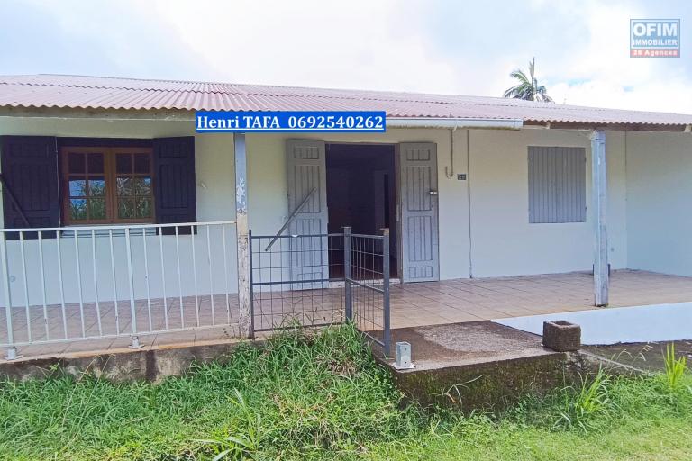 Maison F3 de plain-pied sur 623 m2 de terrain