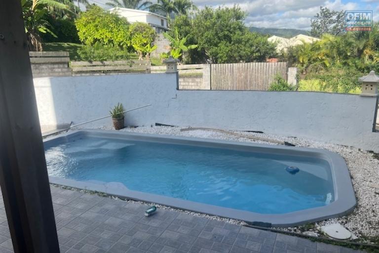 À louer – Belle villa F4 avec piscine – Quartier du Manirons