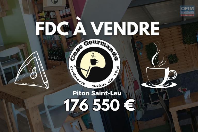 À VENDRE – Fonds de commerce : Restaurant • Salon de thé • Glacier la Case Gourmande à Piton Saint-Leu