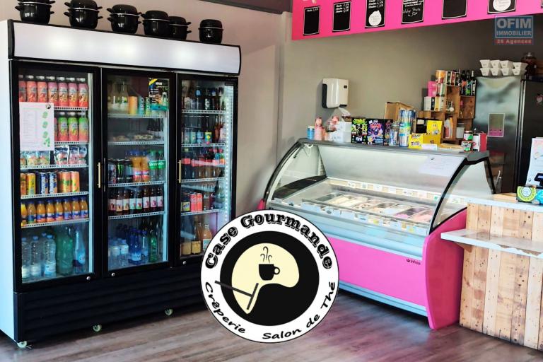 À VENDRE – Fonds de commerce : Restaurant • Salon de thé • Glacier la Case Gourmande à Piton Saint-Leu