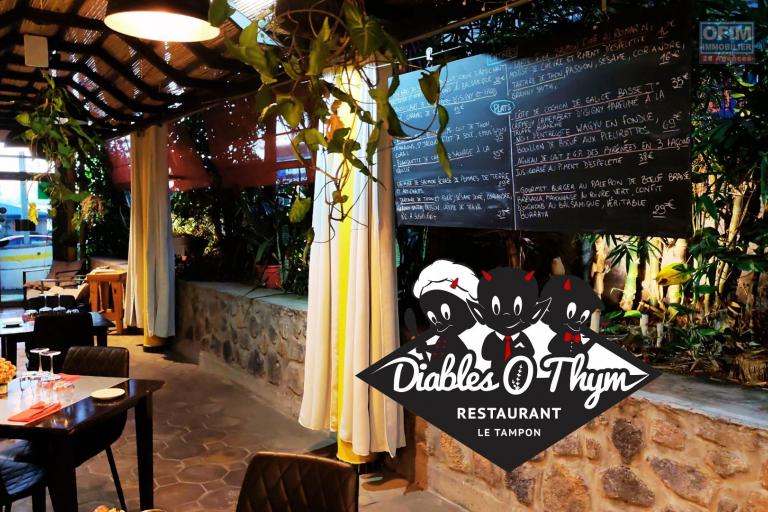 A SAISIR Fonds de commerce Restaurant Le Diables &Ocirc; Thym au Tampon est &agrave; vendre