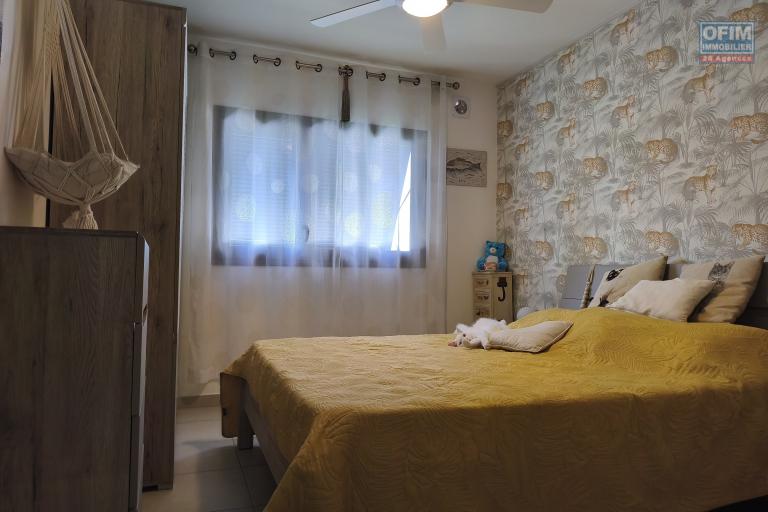 A vendre appartement T3  de 70,60  m2 avec varangue -R&eacute;sidence r&eacute;cente centre ville de  LA POSSESSION