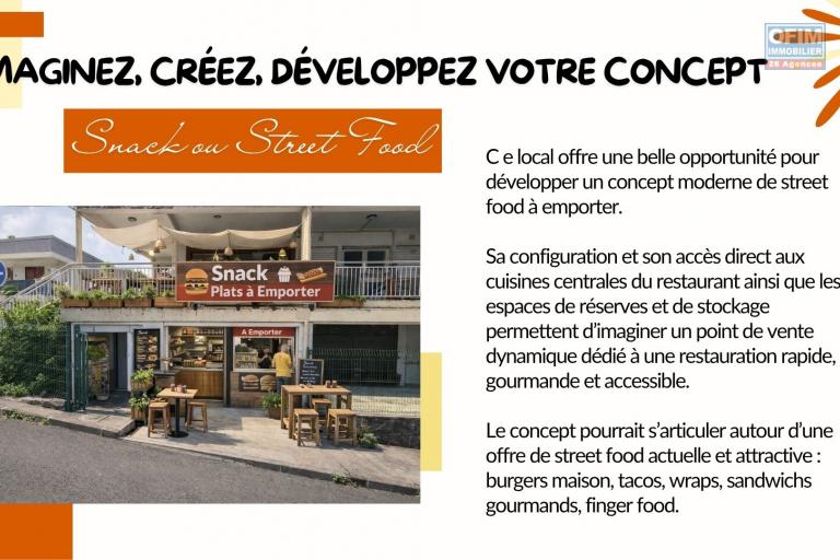 A SAISIR Fonds de commerce Restaurant Le Diables &Ocirc; Thym au Tampon est &agrave; vendre