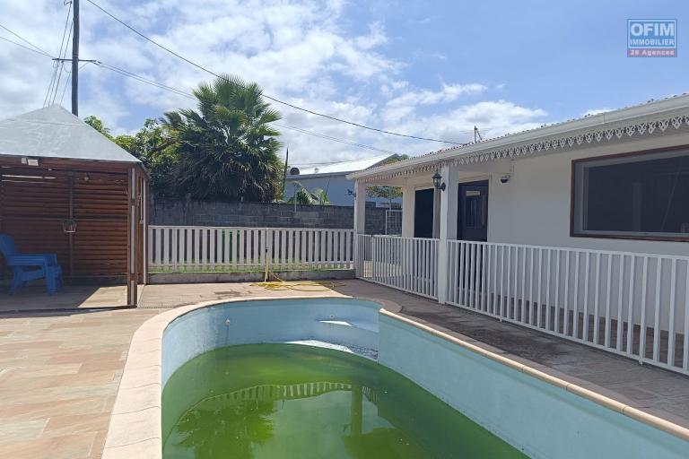 Ensemble immobilier T3 + T2 sur terrain de 572 m&sup2; avec piscine Saint Louis