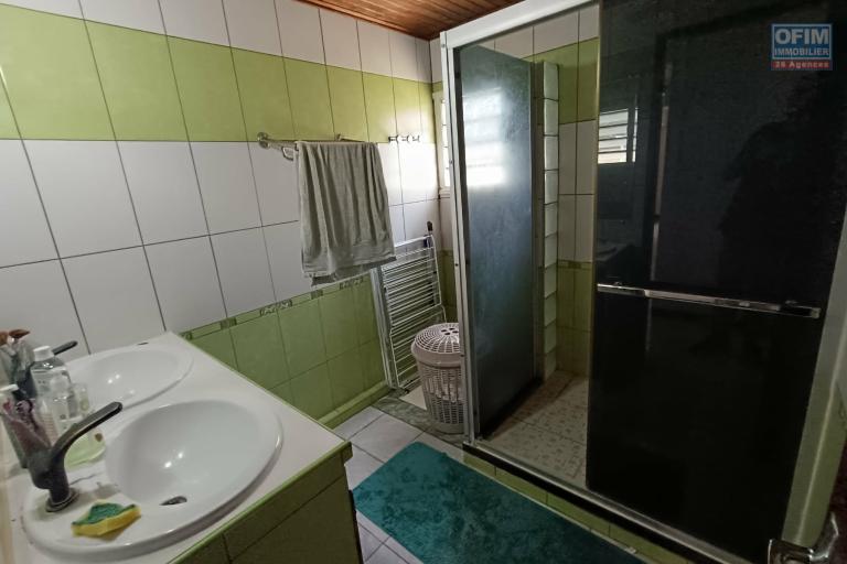 Ensemble immobilier T3 + T2 sur terrain de 572 m&sup2; avec piscine Saint Louis - SALLE D'EAU T3