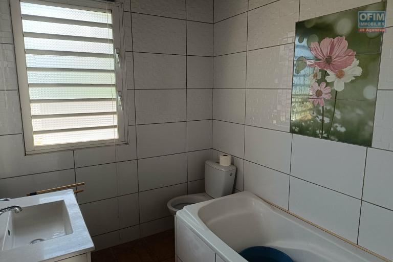 Ensemble immobilier T3 + T2 sur terrain de 572 m&sup2; avec piscine Saint Louis - SALLE D'EAU T2