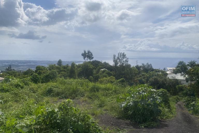 TERRAIN A VENDRE OPPORTUNITE RARE A SAISIR! Ravine &agrave; Malheur avec belle vue mer...