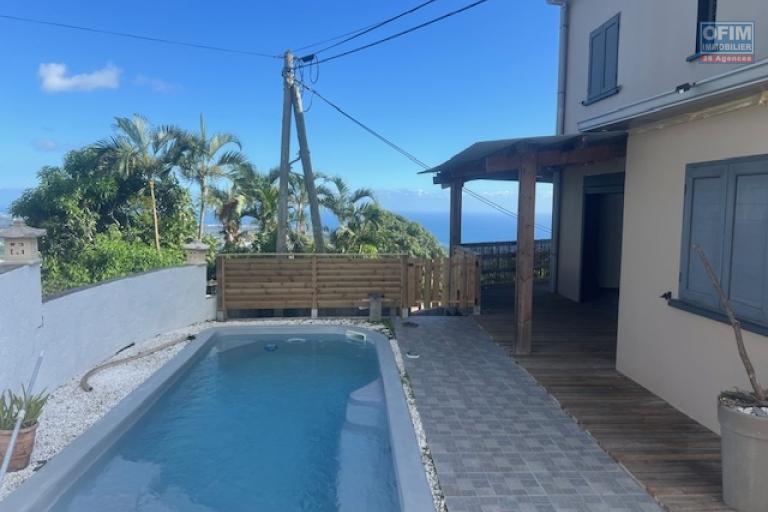 À louer – Belle villa F4 avec piscine – Quartier du Manirons