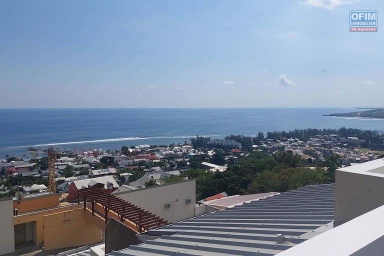A louer appartement T2 vide à Saint Leu avec vue mer et environnement calme