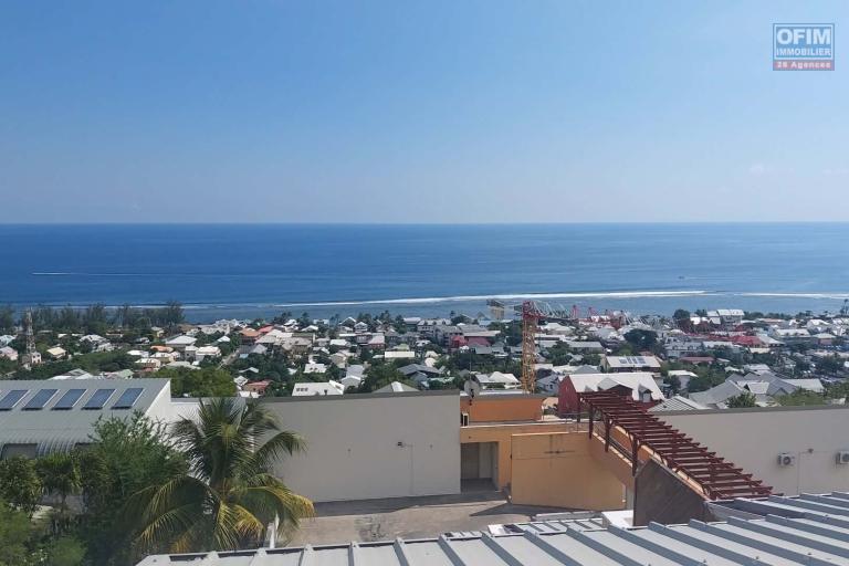 A louer appartement T2 vide à Saint Leu avec vue mer et environnement calme