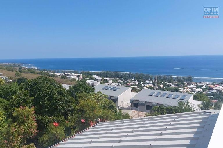A louer appartement T2 vide à Saint Leu avec vue mer et environnement calme