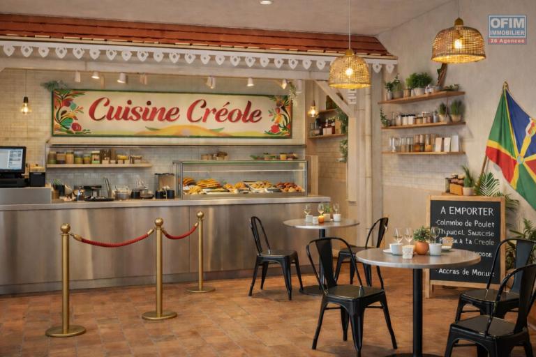 A C&eacute;der Droit au Bail Tous Commerce dont RESTAURATION, 13 bis rue Victor Le Vigoureux &agrave; Saint-Pierre | 25500&euro;