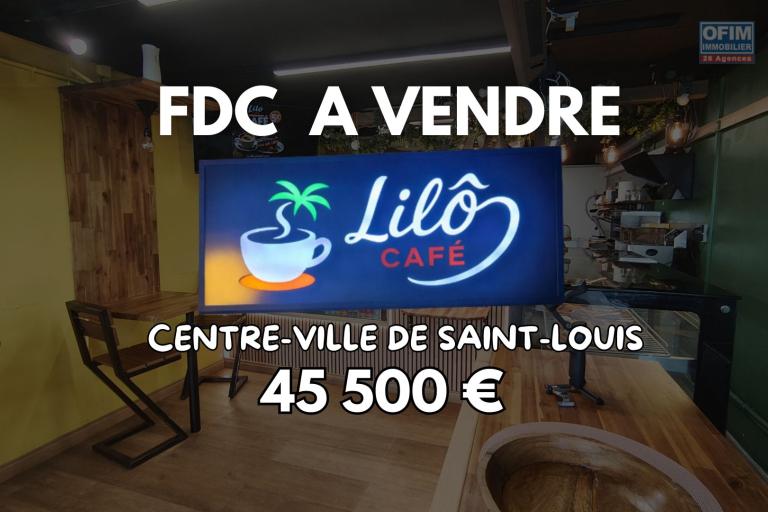 A VENDRE - SNACK CAFE L&Icirc;LO CAFE situ&eacute; centre ville de Saint-Louis | 55 500&euro;