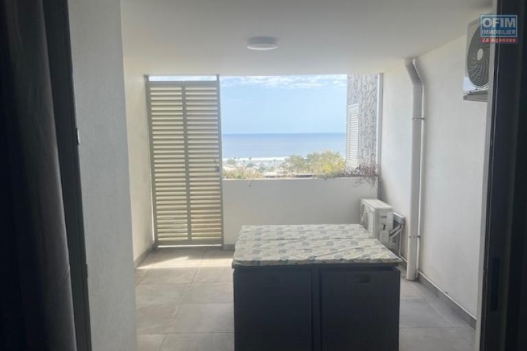 A Louer jolie charmant T2 meubl&eacute;e offrant une belle vue oc&eacute;an