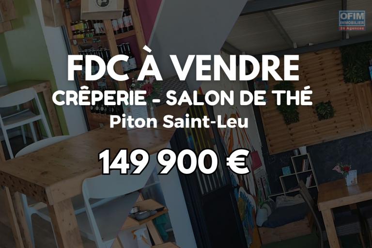 A VENDRE - Fonds de commerce Salon de Thé - Crêperie - Glacier à Piton Saint...