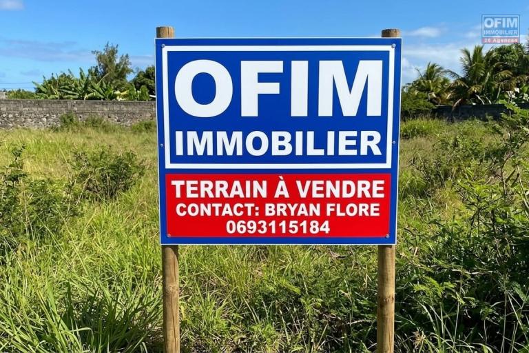 Terrain de 1 650 m² – Secteur Saint-François